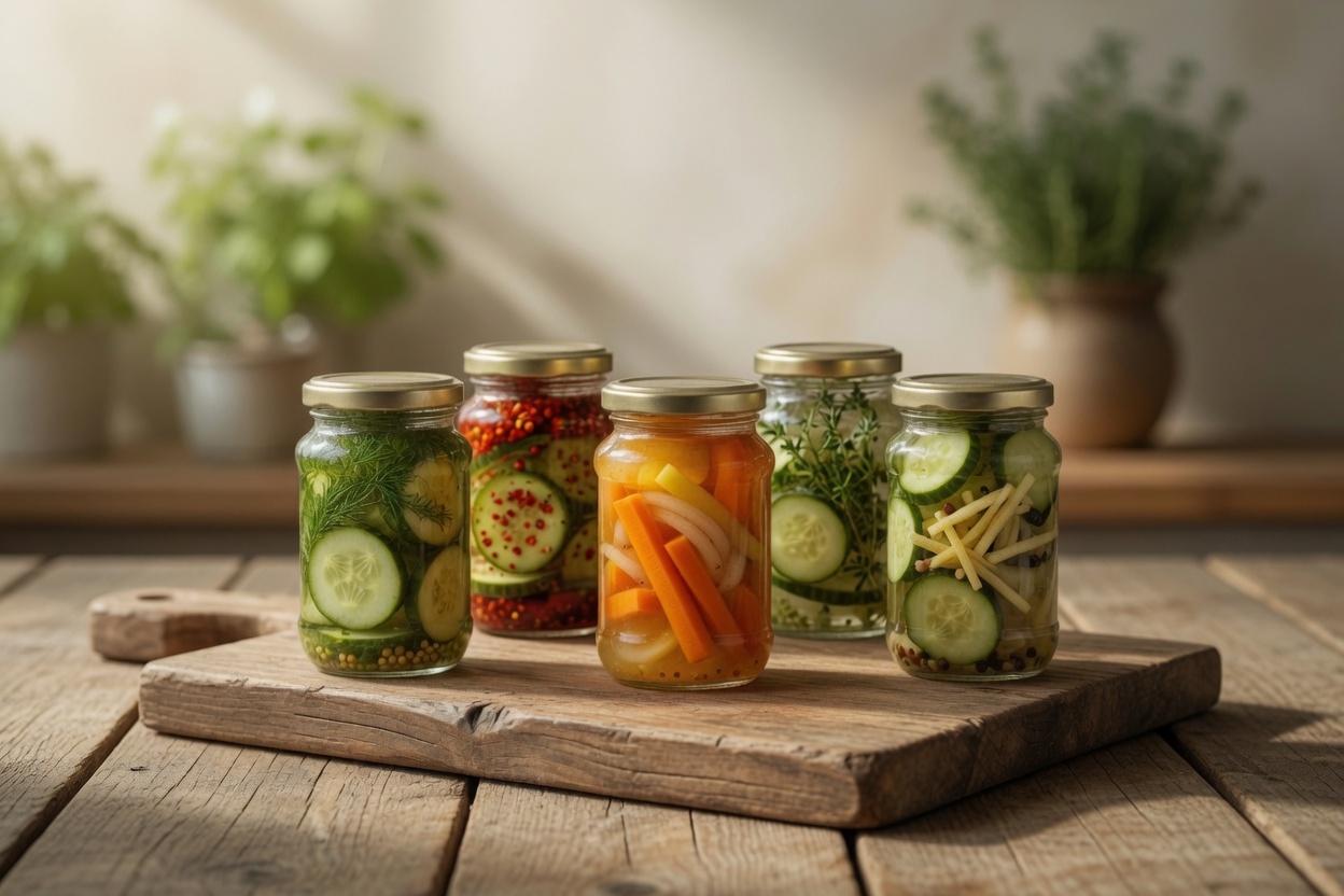 Simple summer preserving – how to make a quick fridge pickle