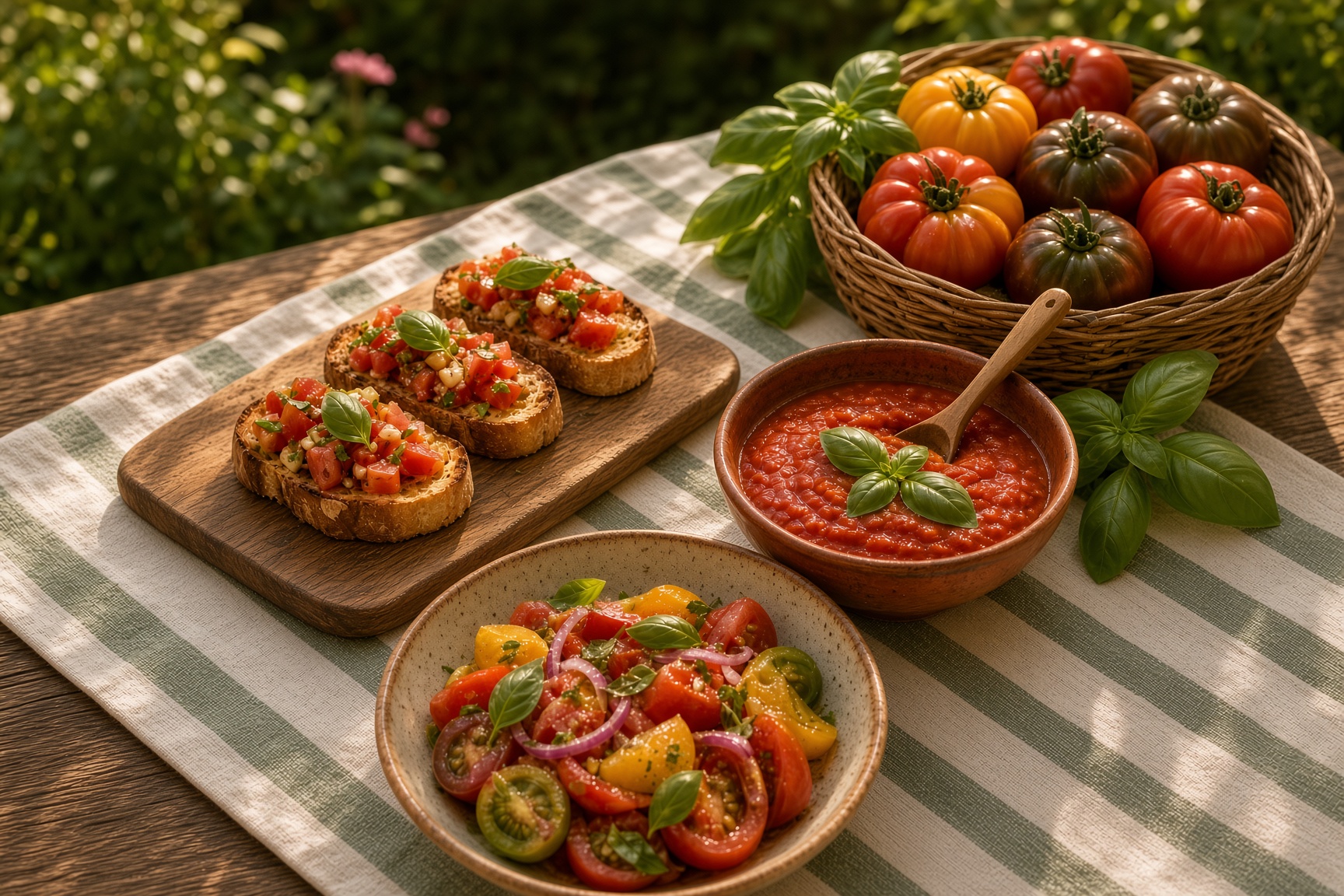 Simple tomato recipes. Three ways to enjoy late summer tomatoes