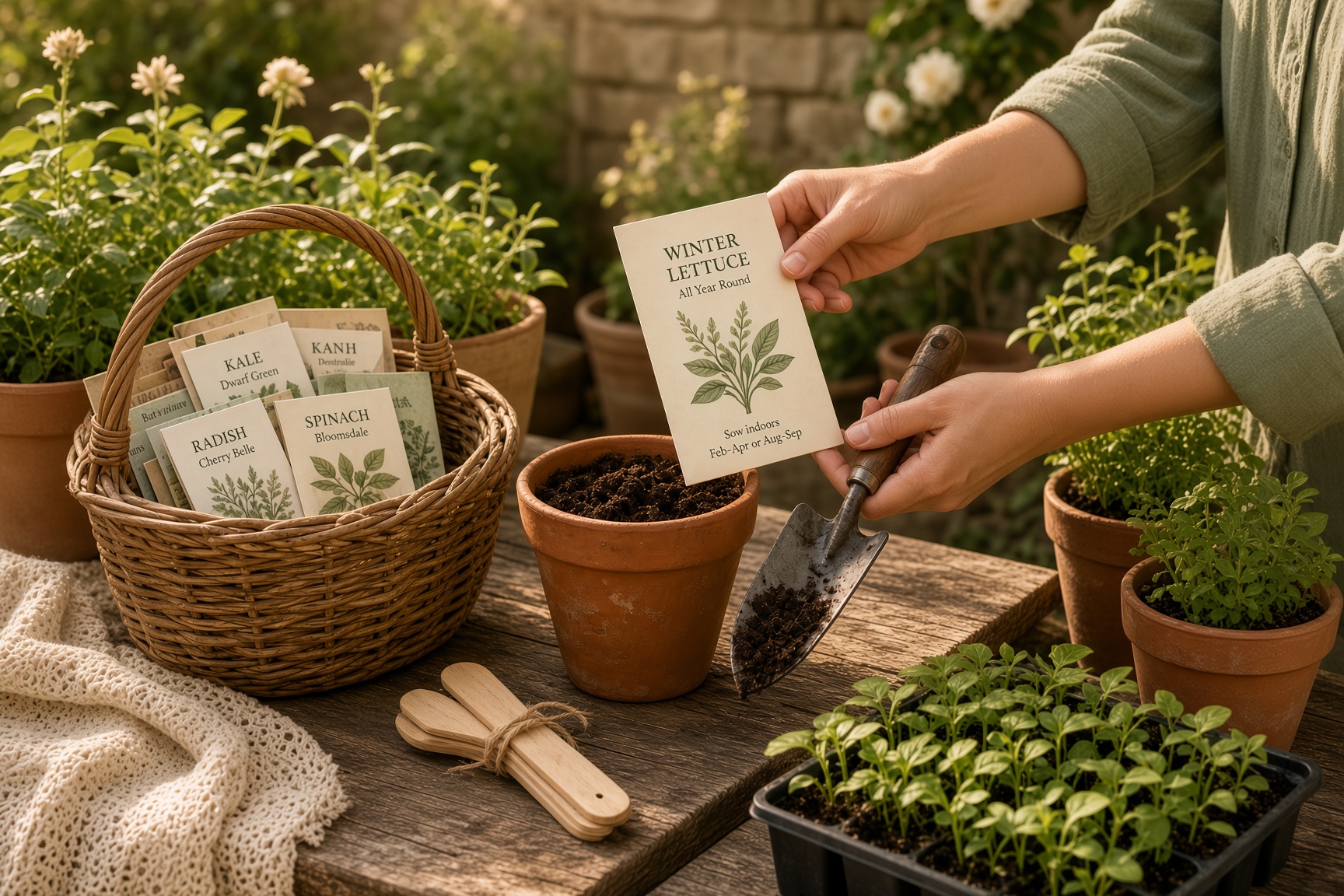 Start your winter garden now – what to sow in August